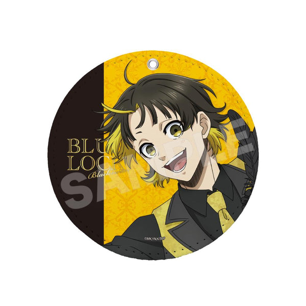 『ブルーロック』ブラックスワン レザーコースターキーホルダー /02 蜂楽 廻【202510再販】